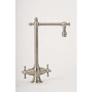 Towson Two Handle Bar Faucet with Cross Handle Finish Weathered Brass