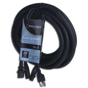  Accu Cable 25 3 Pin DMX/Power Cable Musical Instruments