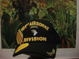 ARMY 101ST AIRBORNE 3 D BALL CAP  