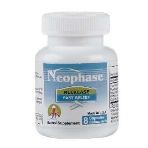  Neophase Herbal Supplement, Neckease Fast Relief, Eight 