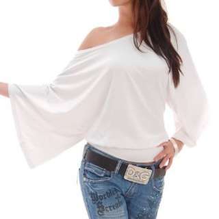  White Off Shoulder Blouse Clothing