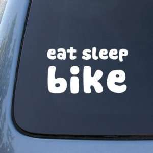  EAT SLEEP BIKE   Car, Truck, Notebook, Vinyl Decal Sticker 