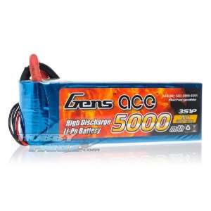  Gens ace LIPO Battery 5000mAh 60 120C 11.1V Toys & Games