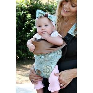   Baby Carrier Cover in Couture Ocean Mist   Carrier Type Active Baby