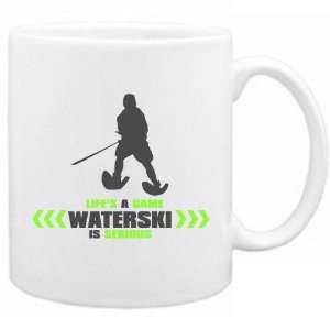  New  Lifes A Game . Waterski Is Serious  Mug Sports 