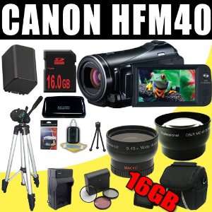  Canon VIXIA HF M40 Full HD Camcorder with HD CMOS Pro 