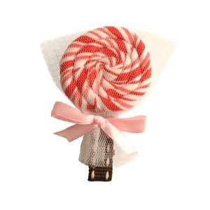  Sweet Strawberry Jam Lollipop Hair Clip Beauty