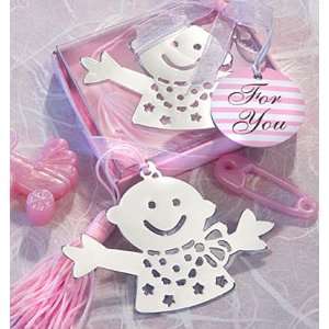  Baby Shower Favors  Baby Design Bookmark Favors   Pink (1 