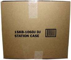   DJ Station Case, Roto mold Shell, 10U Slant Top Rack, 6U Front  
