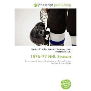  1976 77 NHL Season (9786134067713) Books