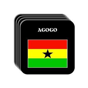  Ghana   AGOGO Set of 4 Mini Mousepad Coasters 