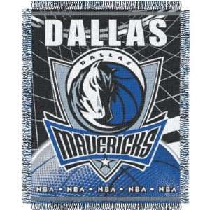 Dallas Mavericks NBA Triple Woven Jacquard Throw (019 Series) (48x60 