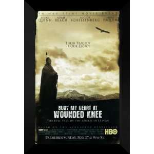  Bury My Heart at Wounded Knee 27x40 FRAMED Movie Poster 