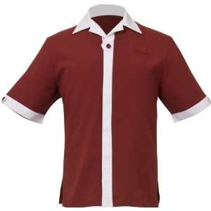   Works HSSM TER 5XL Stylized Mens Housekeeping Shirt, Terracotta, 5XL