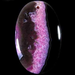 stunning Druzy Geode agate pendant bead stone w9820  