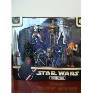 Star Wars DISNEY EXCLUSIVE Collectible PVC Figure Set (6 figures 