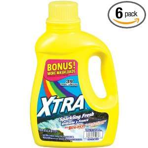  Xtra Liquid Laundry 2X Concentrate Detergent, Sparkling 