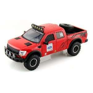  2011 Ford F 150 SVT Raptor 124 Scale (Red) Toys & Games