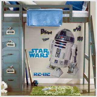 Star Wars Classic R2D2 Peel & Stick Giant Wall Decal  
