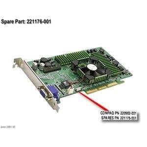 Compaq Genuine Nvidia GeForce2 NV15 64MB DDR Ultra AGP Video Graphics 