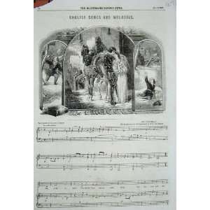    1856 English Songs Melodys The Dancers Music Lyrics