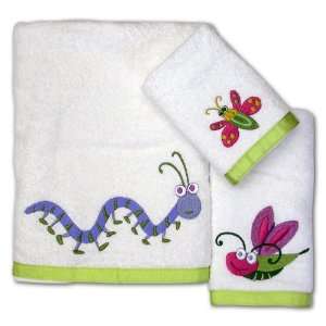  Bugs and Leaves 3pc Towel SET