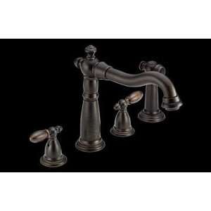  Delta 2256 RBLHP H216RB Two Handle Kitchen Faucet with 