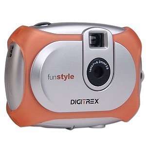  Digitrex Funstyle FS 1350Y 640x480 Digital Camera (Orange 