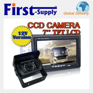 12V SONY CCD Car Rearview Camera +12V LCD Monitor LORRY