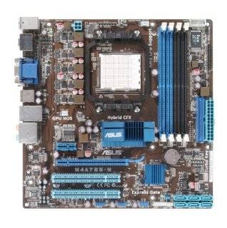 ASUS M4A785 M   AM3   AMD785G   DDR2   HDMI   uATX Motherboard 