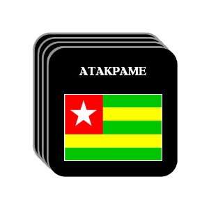  Togo   ATAKPAME Set of 4 Mini Mousepad Coasters 