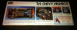   Original 54 CHEVY HIGHBOY Model Kit H 1375 1/25 Scale Sealed Box