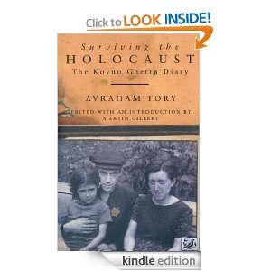 Surviving The Holocaust Avraham Tory  Kindle Store