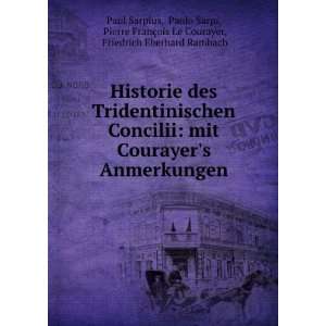   §ois Le Courayer, Friedrich Eberhard Rambach Paul Sarpius Books