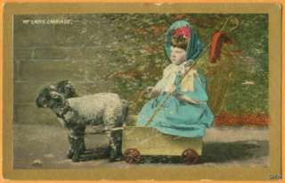 Sheep Wagon   Shepherd Girl   1439  