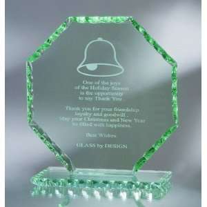  Glass Octagon, Pearl Edge Award   Medium