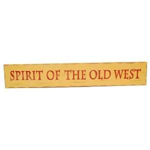  Spirit of the Old West Wood Sign 12PACK 