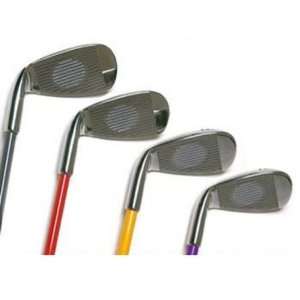   Expandable Junior Clubs AL500 7 Iron Pink, Height range 36.5 to 46.5