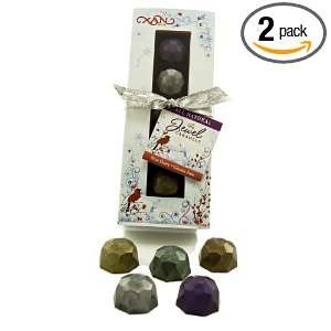 Xan Confections The Jewel Caramel Collection 5 piece Winter Assortment 