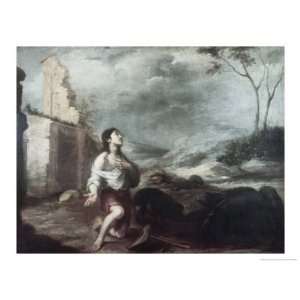   the Swine Giclee Poster Print by Bartolome Esteban Murillo, 16x12