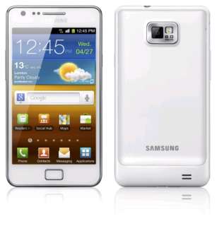 Samsung Galaxy S II S2 i9100   16GB   White (Unlocked) Smartphone 