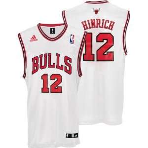 Kirk Hinrich Jersey adidas White Replica #12 Chicago Bulls Jersey