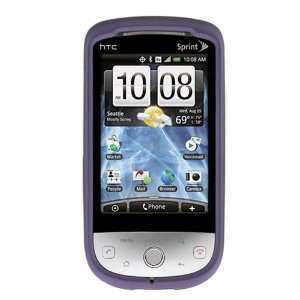  For Sprint HTC Hero Rubberized Hard Plastic Case Purple 