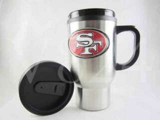 NFL San Francisco 49ers Stainless Steel Travel Mug  