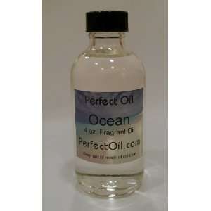   OIL Ocean Breeze Fragrant Oil   4 Ounce Glass Bottle 