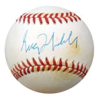 Greg Maddux Autographed Signed NL Baseball PSA/DNA #K66092  