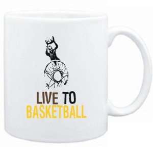 New  Live To Basketball  Mug Sports