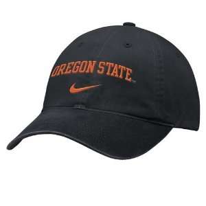  Nike Oregon State Beavers Black Campus II Hat Sports 