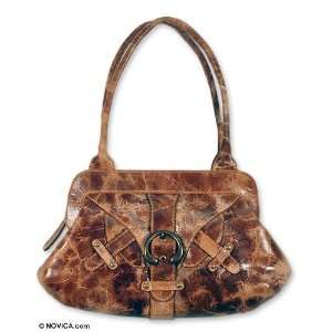  Leather handbag, Retro Chic