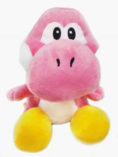 Super Mario Yoshi Plush Soft Toy Doll  Pink 12 Sit  